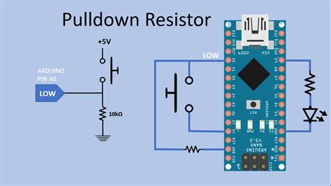 arduino nano pull up resistor