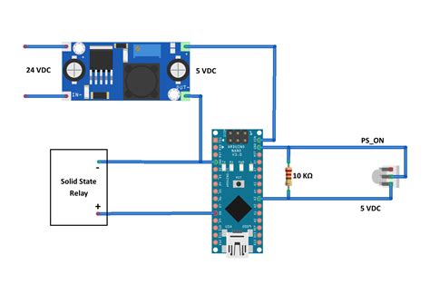 arduino nano vin vs 5v