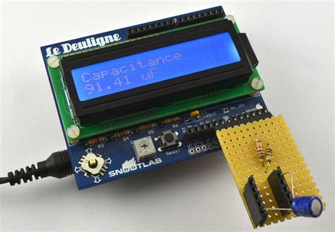 Arduino Picofarad Capacitance Meter