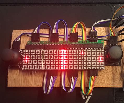 Arduino Pong Game Led Matrix