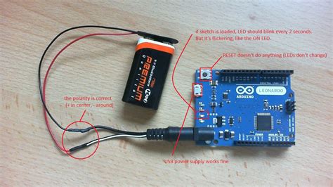 Arduino Power Supply Not Working