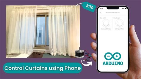 Arduino Remote Control Curtains