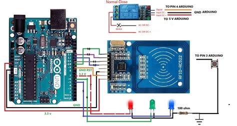 Arduino Rfid Relay Control