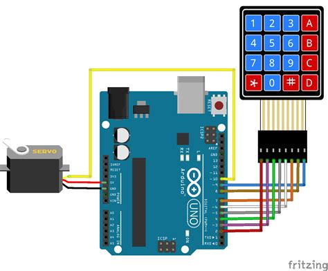 Arduino Servo Keyboard Control