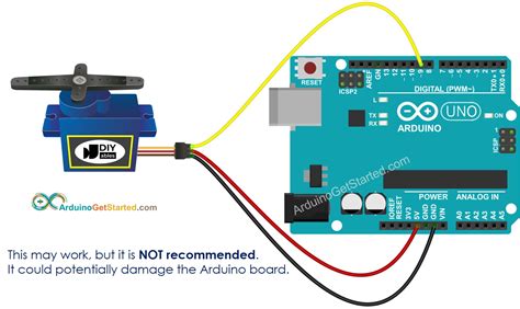 Arduino Servo Rotate 360