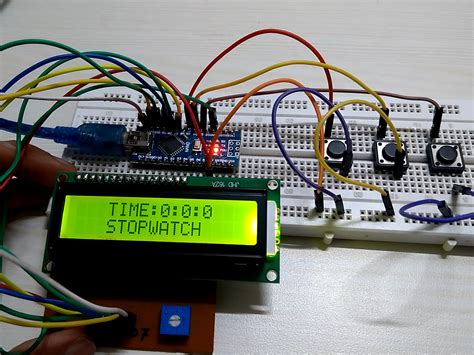 Arduino Simple Stopwatch