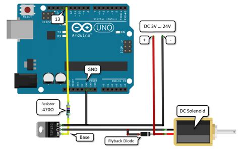 Arduino Solenoid Diode