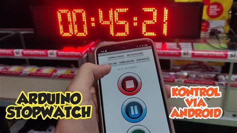 Arduino Stopwatch P10