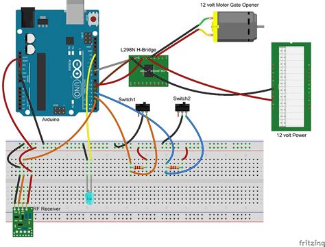 Arduino Swing Gate Opener