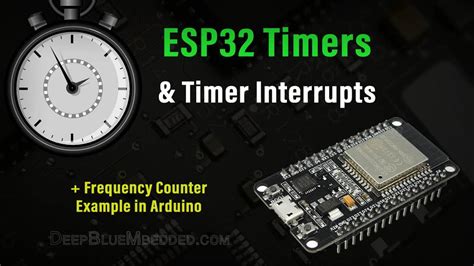 Arduino Timer Interrupt Esp32