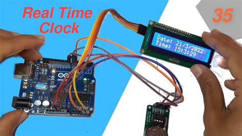 arduino tutorial 35 real time clock using ds1302 rtc module