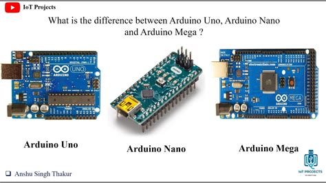 arduino uno and nano difference