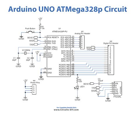 arduino uno atmega328p schematic