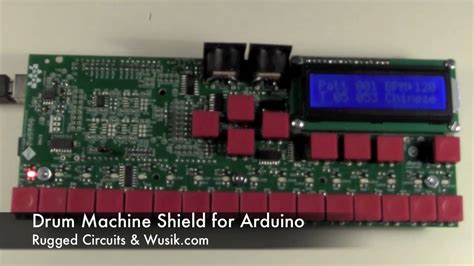 Arduino Uno Drum Machine
