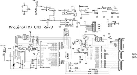 arduino uno electrical schematic