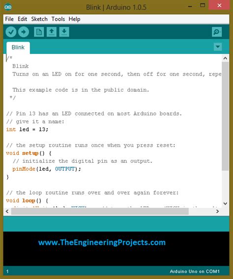 arduino uno programming codes