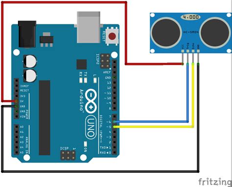 Arduino Uno Ultrasonic Sensor Circuit Diagram Arduino Ultras