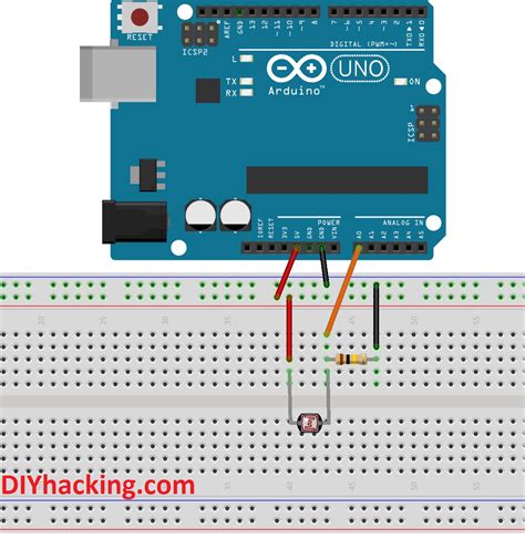 Interfacing LDR in Arduino Iotguider