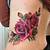 are rose tattoos feminine