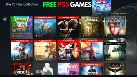 ps5 best free games