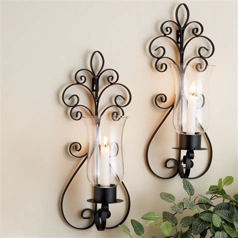 Vice Modern Glass Shade Metal Wall Sconce Shades of Light