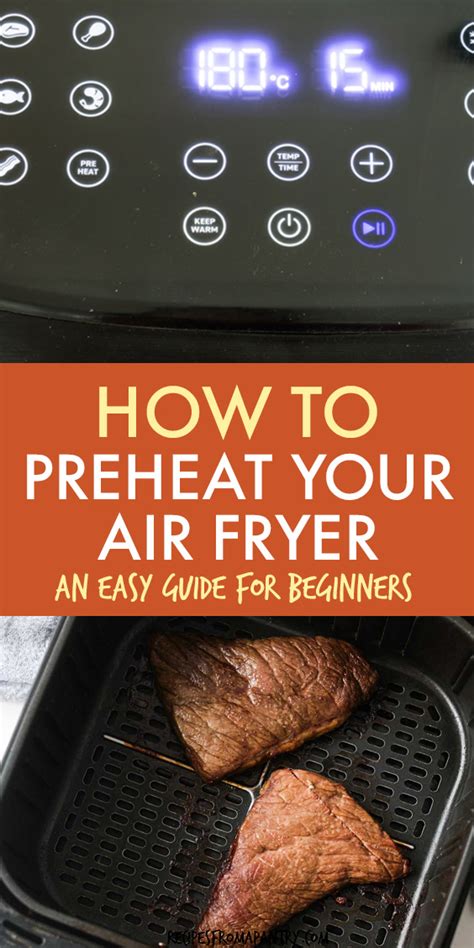How do you Preheat an Air Fryer