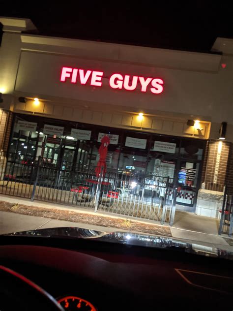 are 5 guys closing