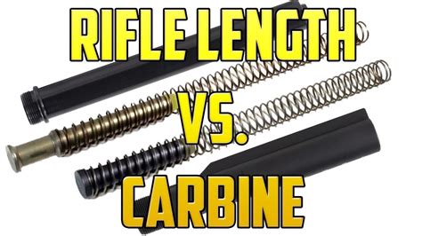 Are All Ar Buffer Tubes The Same Length