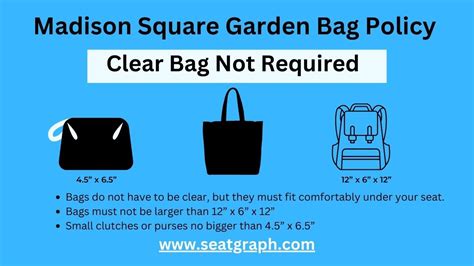 Are Bags Allowed At Msg