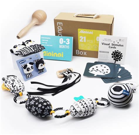 are black and white toys better for babies