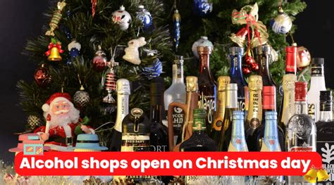 are bottle shops open on christmas day