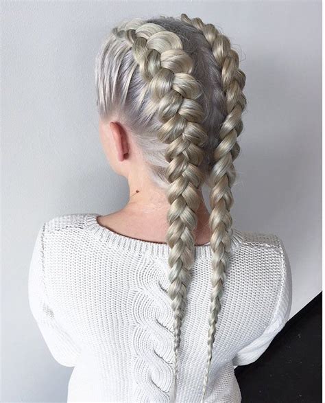  79 Ideas Are Braids Good For White Hair With Simple Style