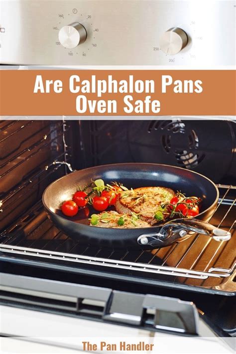 are calphalon ceramic pans oven safe