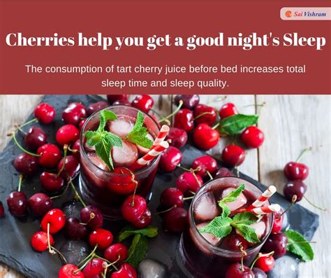 Are Cherries Good Before Bed