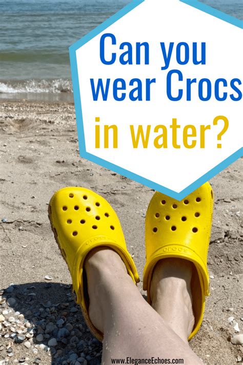 are crocs considered water shoes