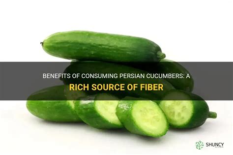 Are Cucumbers Good Source Of Fiber