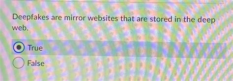 are deepfakes mirror websites