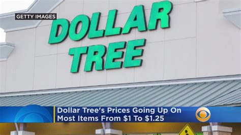 are dollar tree prices going up to $1.75