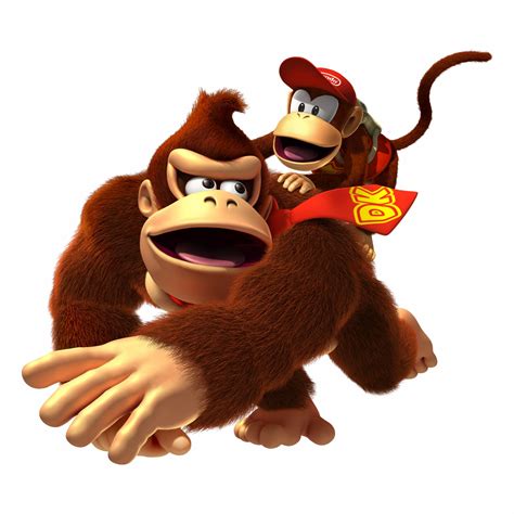 are donkey kong and diddy kong related