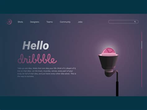 are dribbble design free to use
