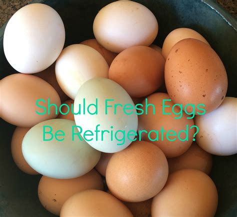 are eggs ok if not refrigerated