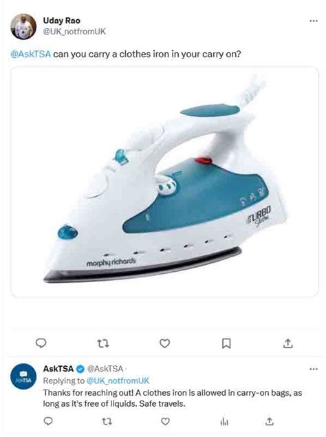 Are Flat Irons Allowed On Planes