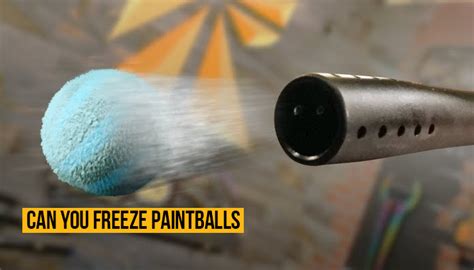 Are Frozen Paintballs Illegal