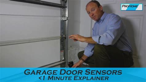 are garage door sensors supposed to be lit