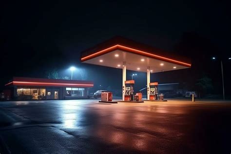 are gas stations dangerous at night