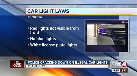 Are Led Tail Lights Illegal