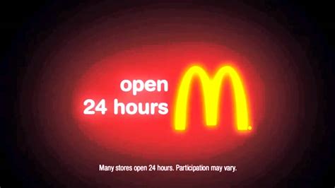 are mcdonald's open 24 hours