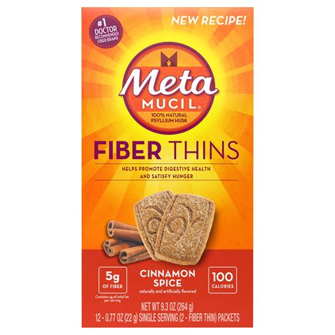 are metamucil fiber thins healthy