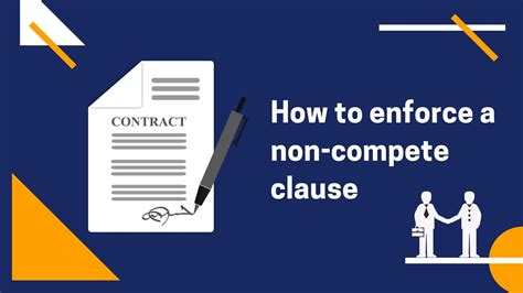 are non compete clauses enforceable