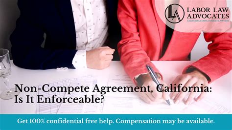 are non compete clauses enforceable in ca